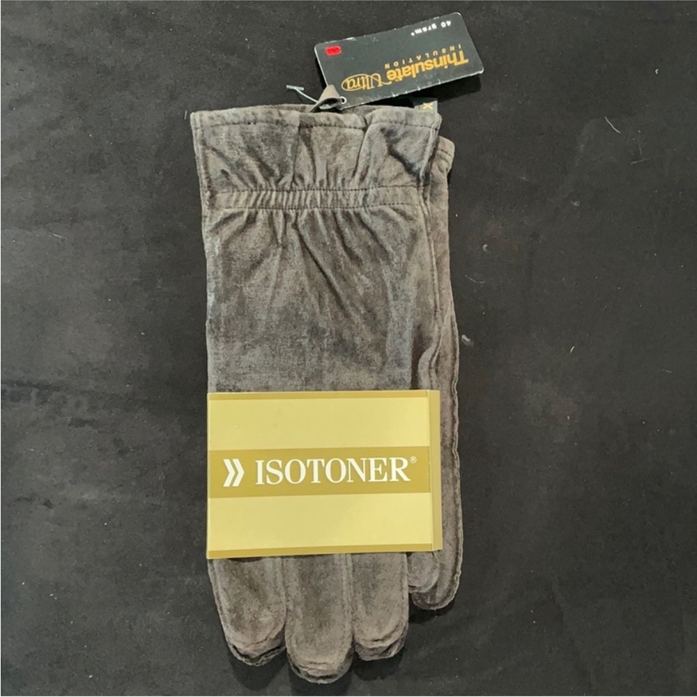 Isotoner suede gloves